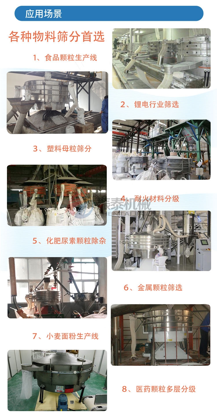 樹脂覆膜砂圓形搖擺篩應(yīng)用場(chǎng)景 樹脂覆膜砂圓形搖擺篩應(yīng)用場(chǎng)景
